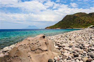 Italien Liparische Inseln Insel Filicudi